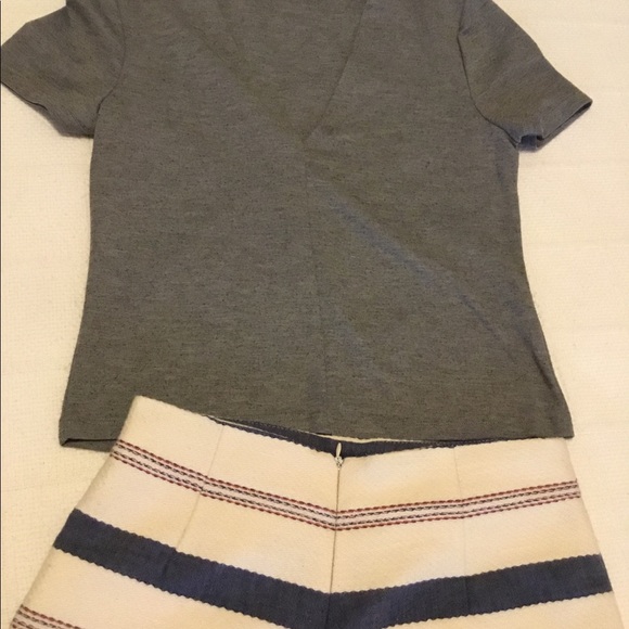 Zara Bundle 3 piece top,skirt short & short Xs /S - Picture 4 of 7
